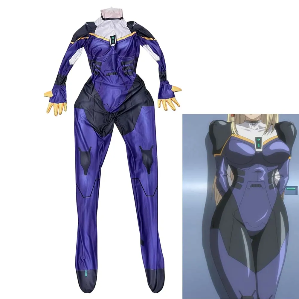 

Halloween Armored Cavalry Woman Iris Rebel Cosplay Costume Zentai Superhero Suit Adults Bodysuit Female Party Jumpsuits