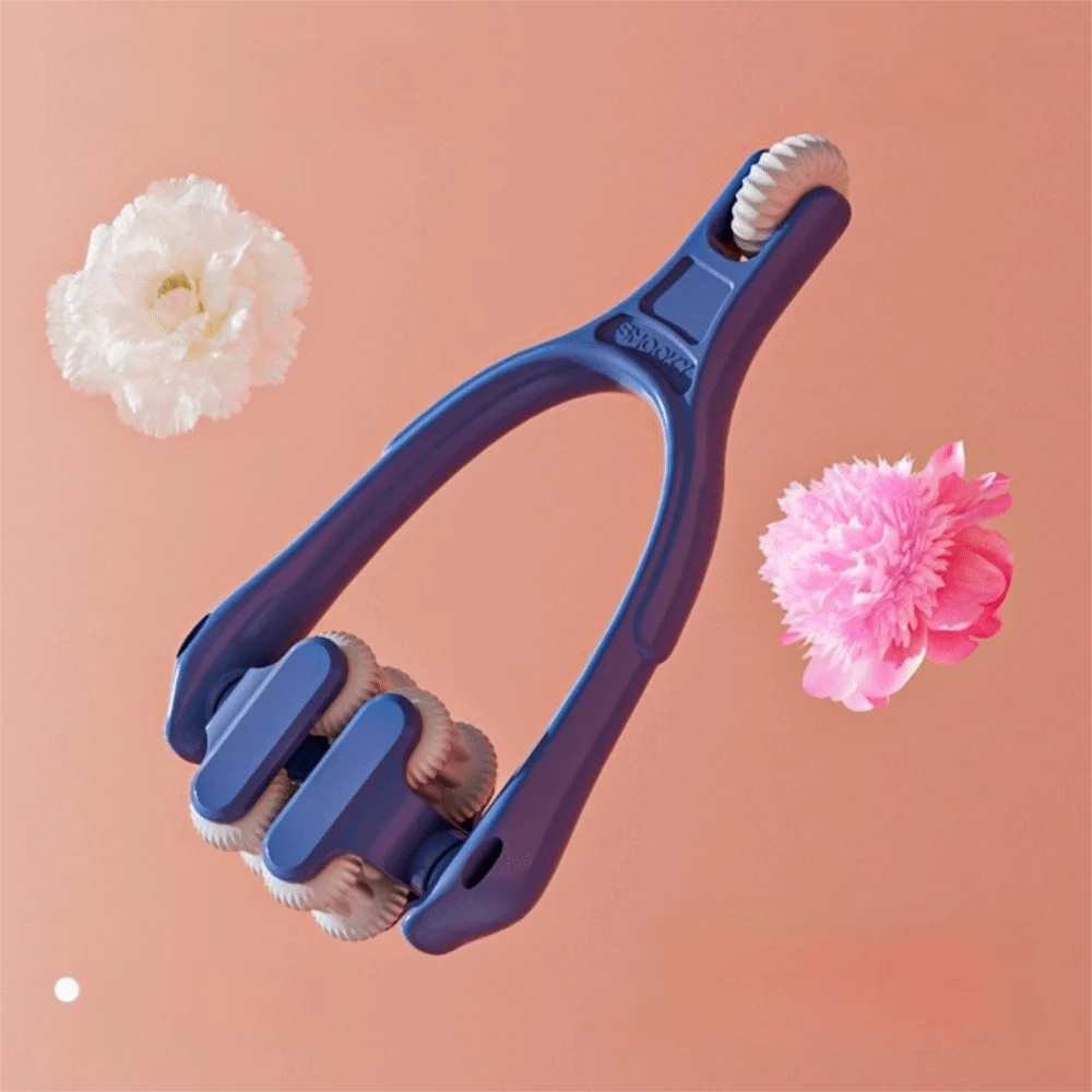 New Dual Rollers Finger Massager Roller Rotatable Portable Finger Massage Tool Adjustable Finger Joints Massager