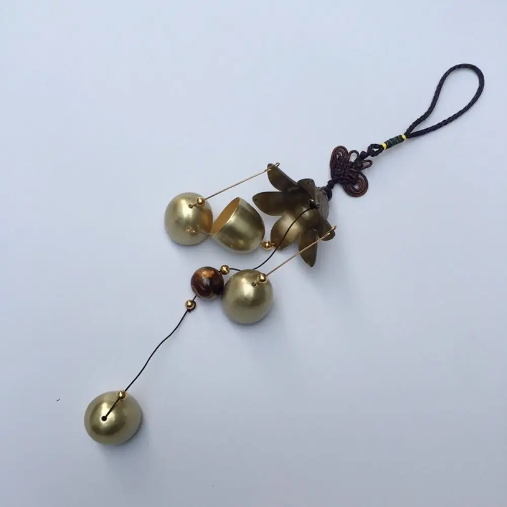 Outdoor Copper Bells Wind Chimes Creative DIY Hanging Ornament Home Retro Pendant Wind Chimes