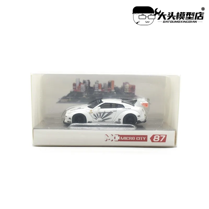 1/87 MC GTR35 Plastic Diecast Model Car