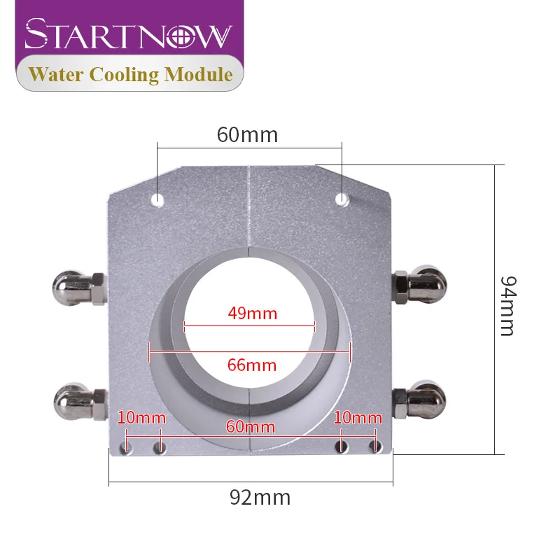 Startnow Precitec Laser Cutting Head Water-Cooling Device for Procutter F200 Metal Cooling Module Laser Machine Cutting Head
