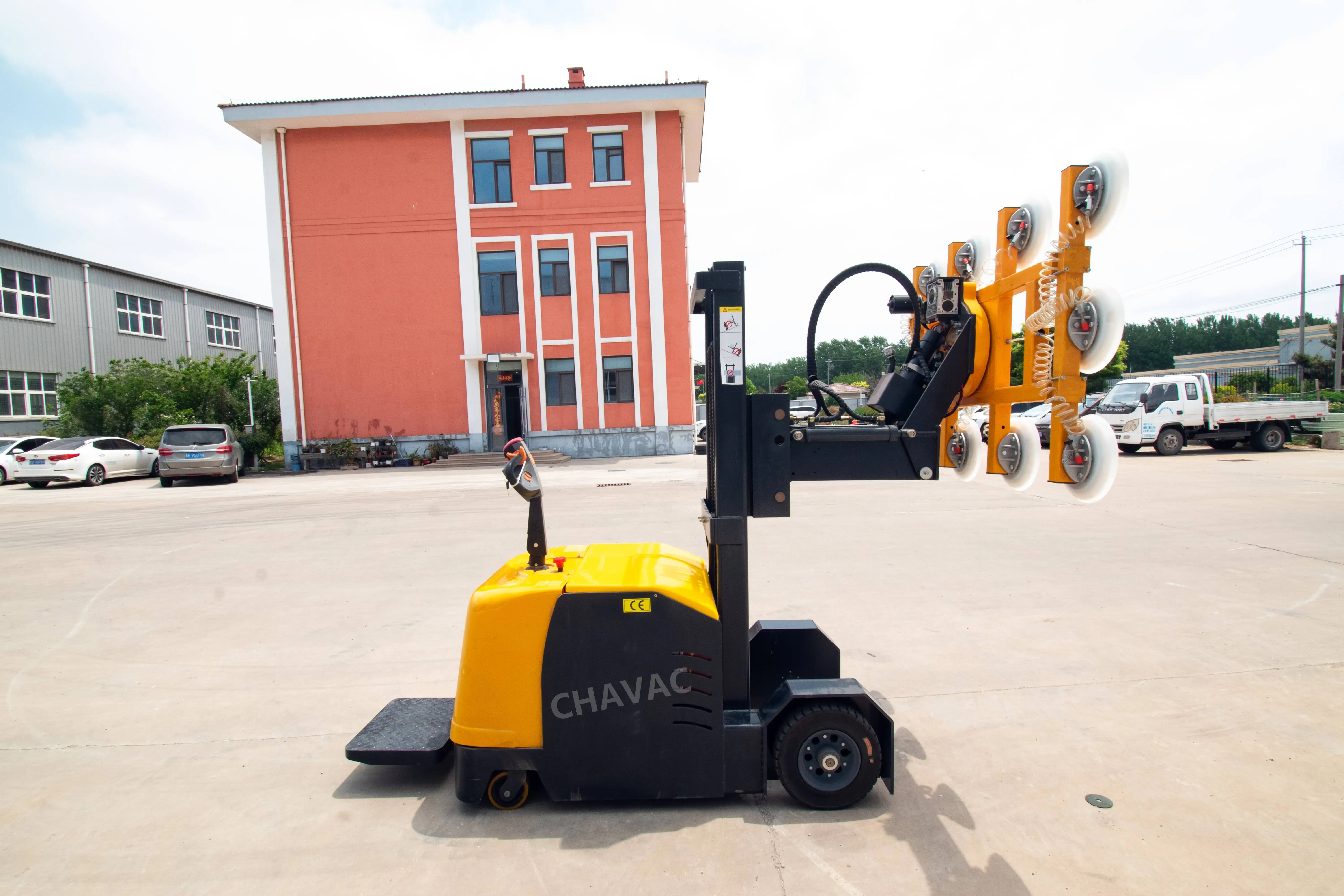 1 Ton Heavy Duty High Efficiency Vacuum Lifter 220V/380V Oversized Tempered Glass Rock Slab Curtain Wall Panel