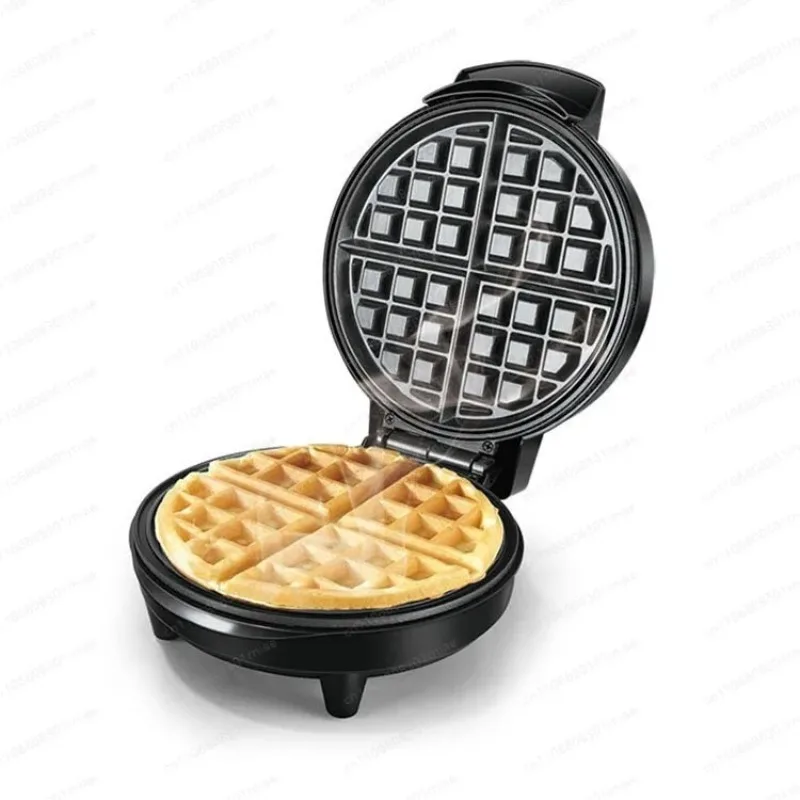 American 110V Waffle Maker Knob Tempering Double-sided Baking Breakfast Bread Maker