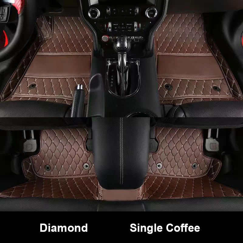 Custom Fit Car Floor Mat for Mustang Accessories Interior ECO Thick Carpet Customize for Left and Right Drive