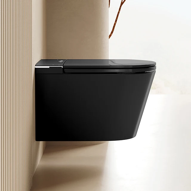 S030 Modern Design Water Closet Easy Cleaning Intelligent Bathroom Ceramic Wall Hung Smart Toilet