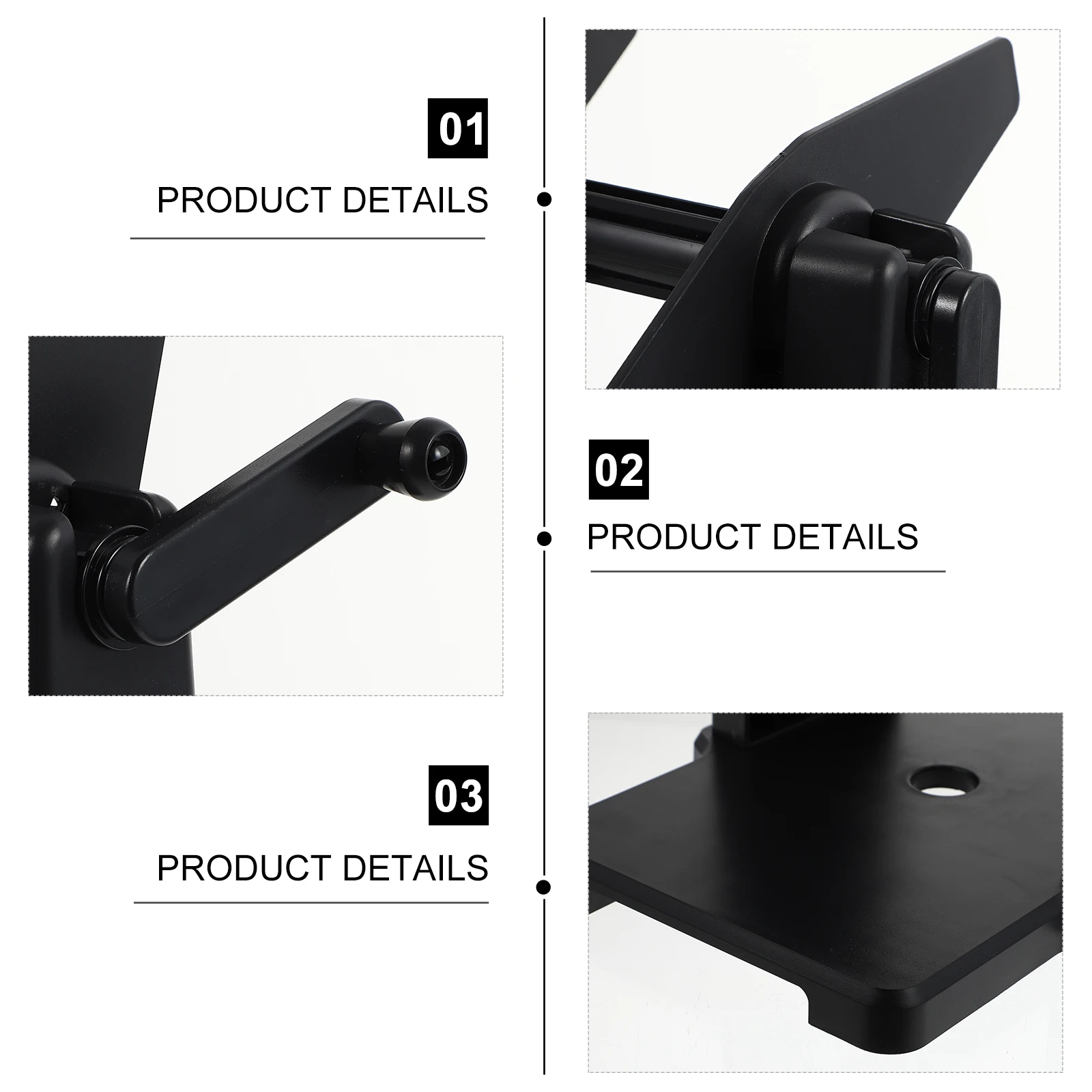 

1 set Portable Manual Label Holder for Thermal Printer Supplies Plastic Stack Paper Rack External Rolls Storage Desk Organizer
