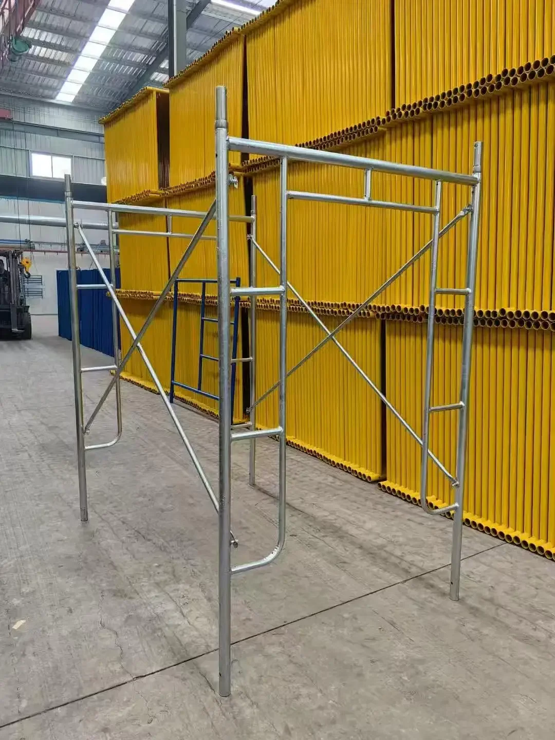 Frame Scaffold Construction Mobile Step Portal Scaffolding Heavy-duty Aluminum Ladder h Frame Scaffolding Mainland China