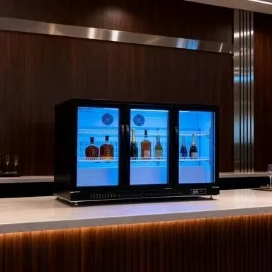 

Bar Refrigeration Display Cabinet Direct Cooling with Digital Temperature Display