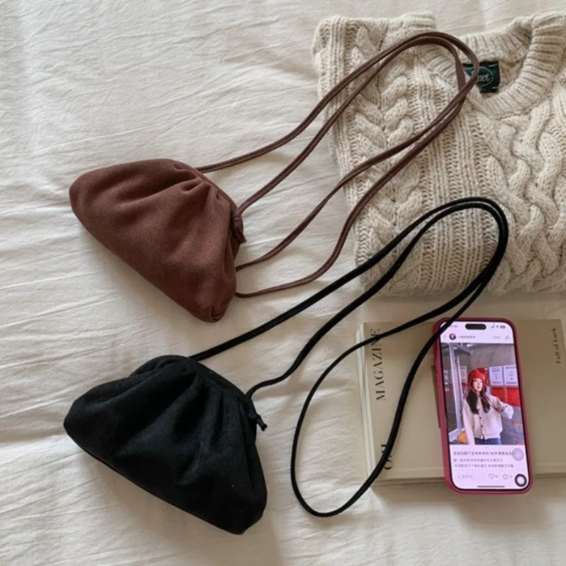 

Chic And Unique Crossbody Handbag Textured Feel Vintage Style Can Be Used As A Fashionable And Practical Diaper Bag