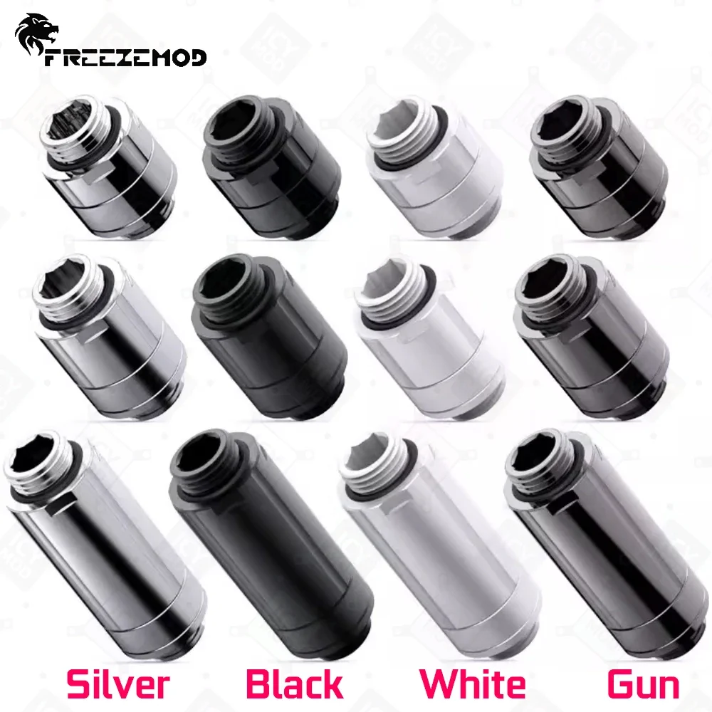 M-M Extension Fitting Water Cooler 16-69mm Brass Expansion Adjustment MOD FREEZEMOD PC Cooling Metal Extension Accessories