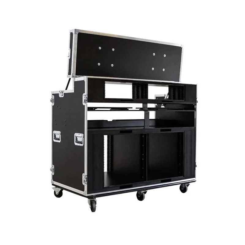 Customized Video Production Flight Cases Dj Workstation Road Case