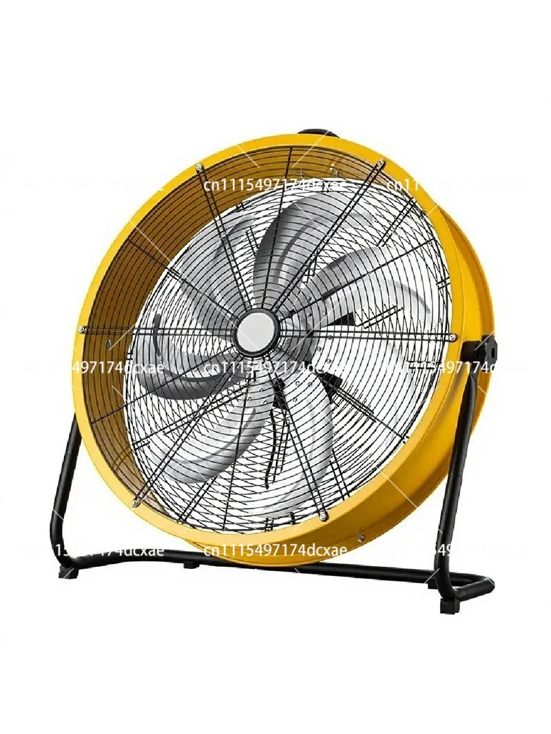 16/20/24 Inch Industrial Floor Fan Heavy Duty Standing Fan Strong Wind Air Cooler for Factory Workshop