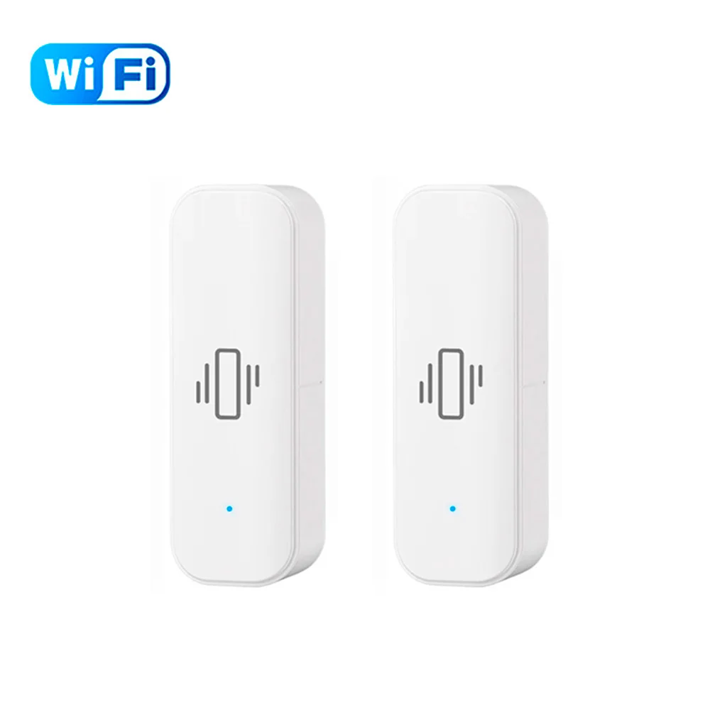 Tuya WiFi/Zigbee Smart Vibration Sensor Home Security Schutz Smartlife App Echtzeit Remote Monitor Alarm Benachrichtigung