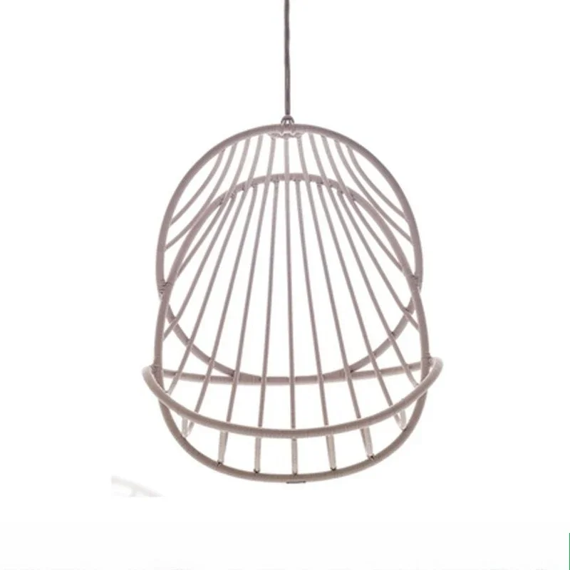 Outdoor villa, terrace   chair, rattan  basket rocking chair