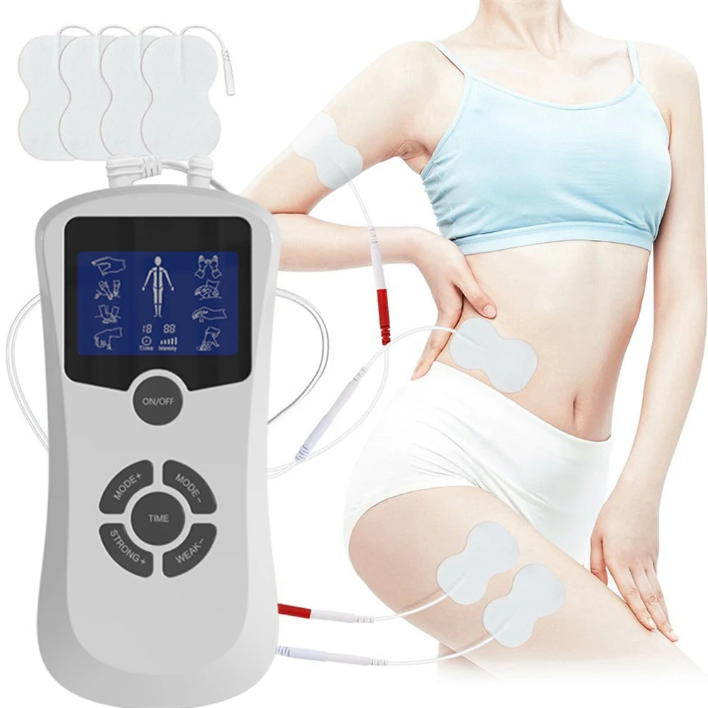 

Electric Muscle Stimulator Meridian Massager Electrotherapy Pulse Physiotherapy Instruments Acupuncture Digital Therapy 8 Mode