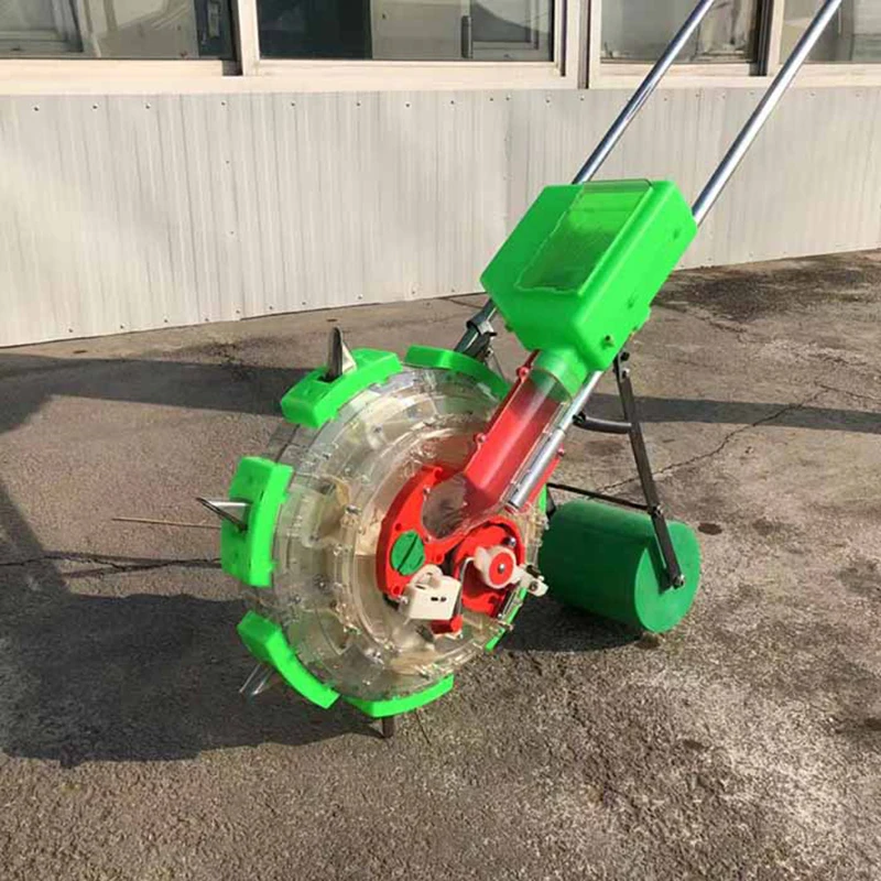 New hand-pushed roller corn peanut rhubarb carob seeder precision sower on demand multi-function planting machine