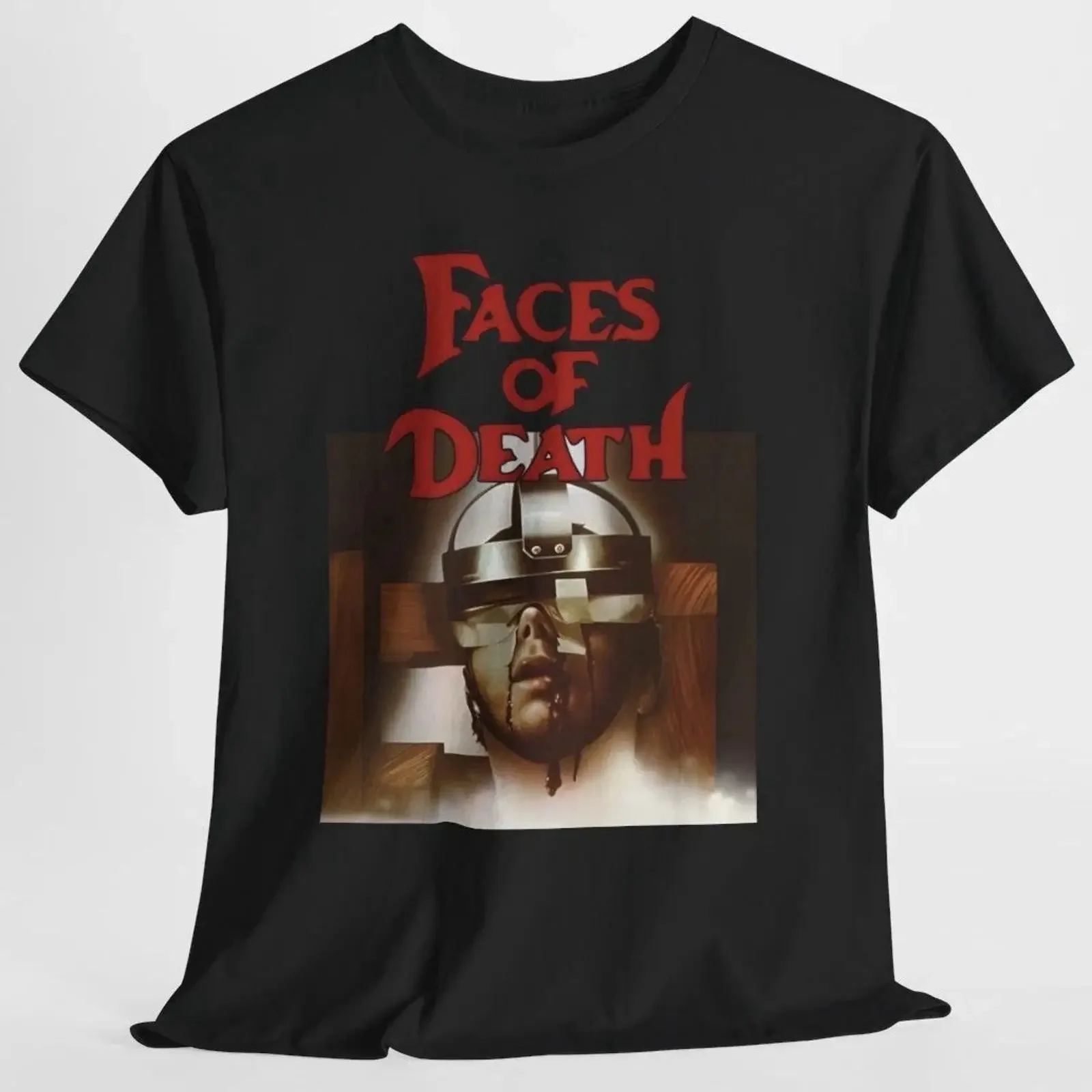 Faces Of Death T Shirt 80er Horror Classic Execution Art Retro Neu vintage Washed Soft Stylish Top For Everyday Wear