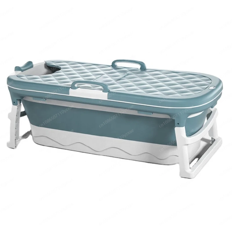 Plastic Folding Bathtub Adult Plastic Outdoor Portable Large Spa Collapsible Camping Bathtub