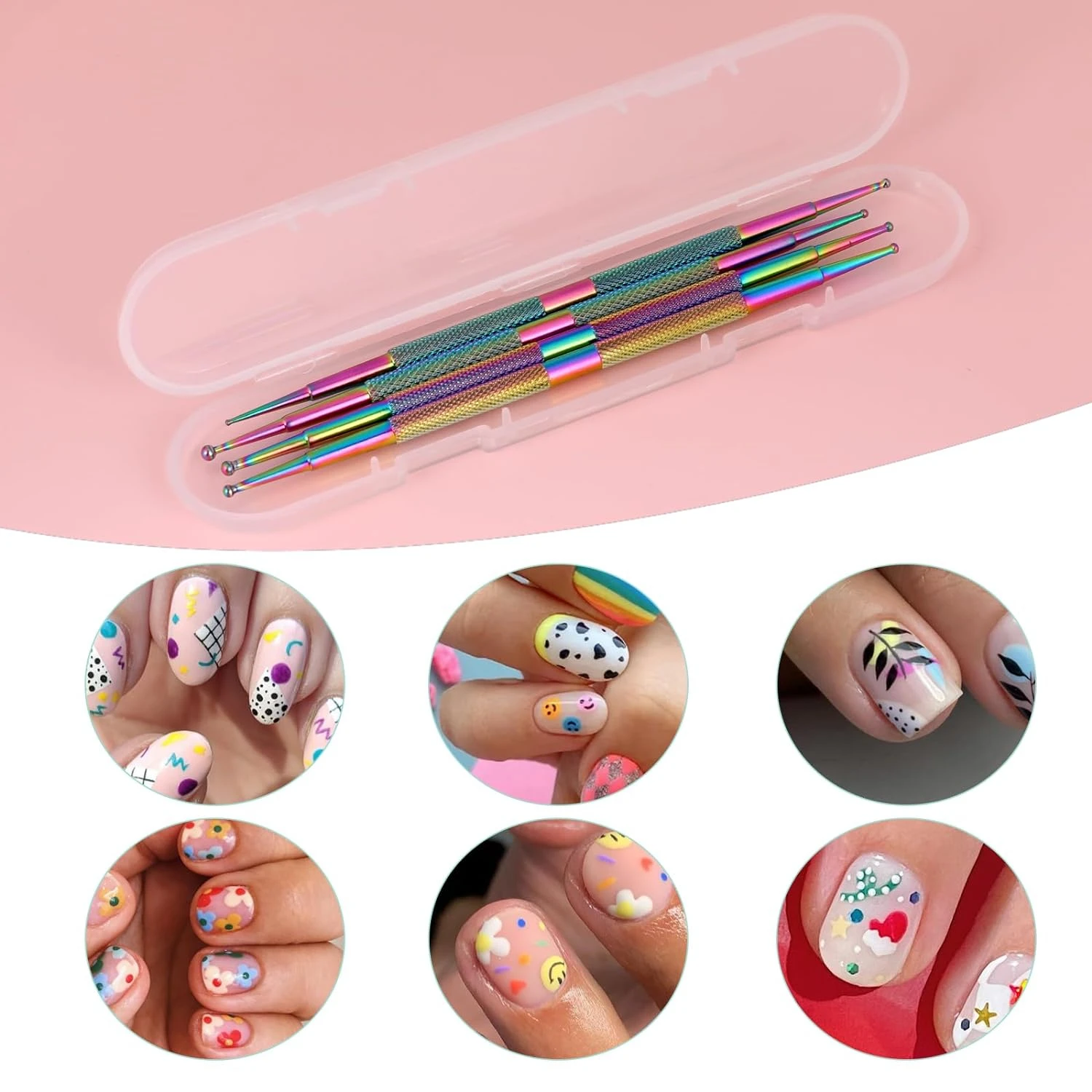 ปลดล็อคศักยภาพความคิดสร้างสรรค์ของคุณด้วยชุดเครื่องมือทําเล็บและดินเหนียวอเนกประสงค์ - เหมาะสําหรับงานแต่งเล็บและประติมากรรม DIY