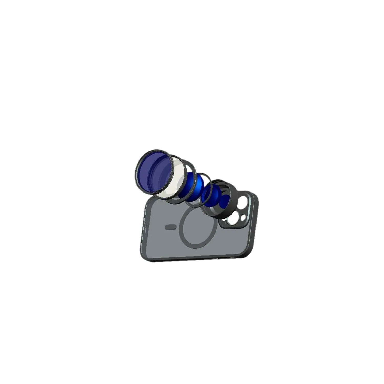 Professional-Grade Hundred Micro Pro35x Mobile Phone Macro Lens Suitable for Huawei/Xiaomi iPhone Shooting Concert Photography