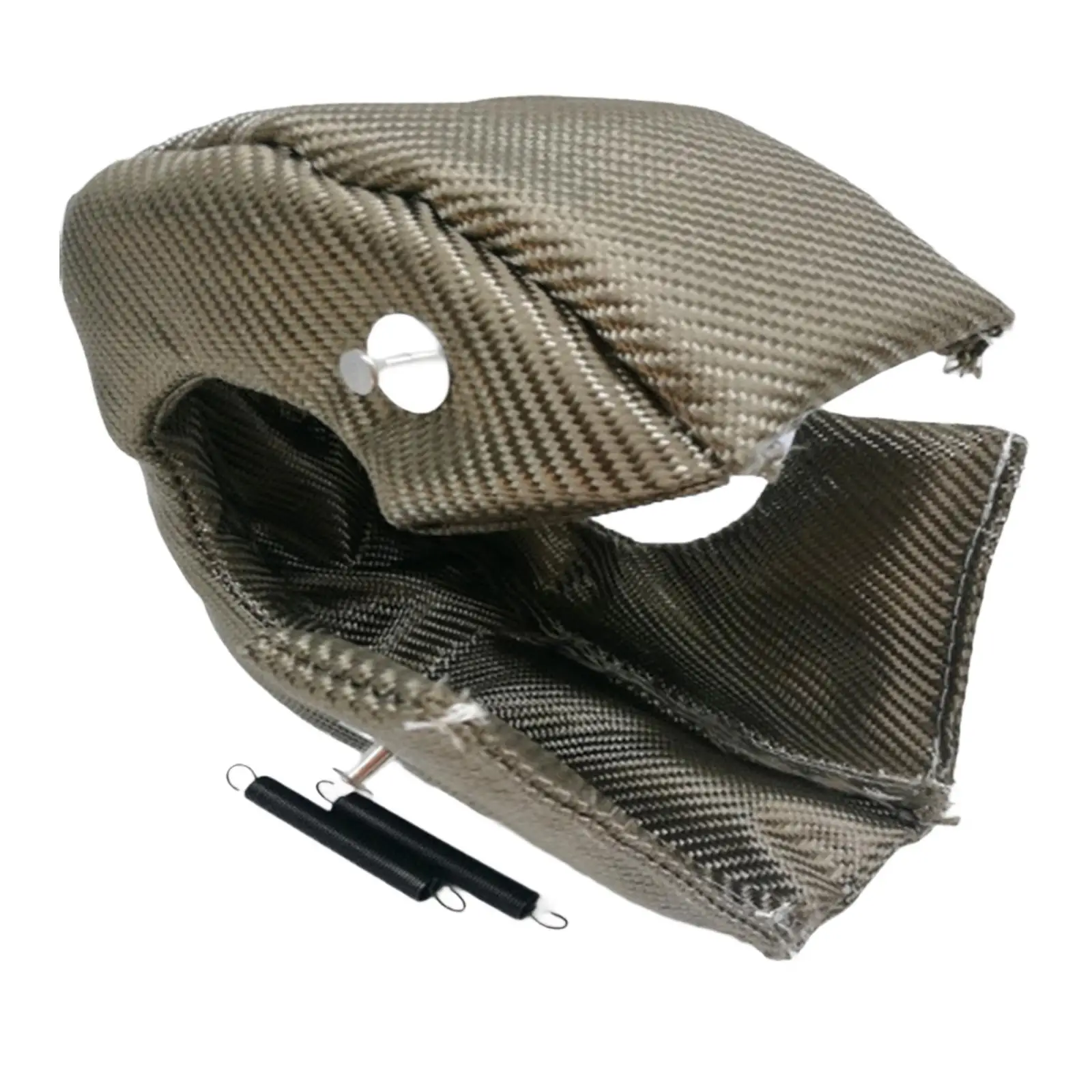 Turbocharger Cover Blanket Silicone Fiber Engine Protection Heat Shield Accessory for Cars
