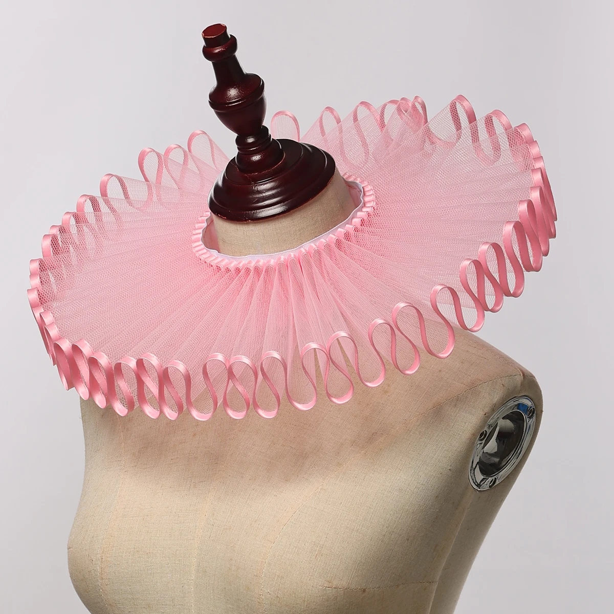 خمر نمط تكدرت طوق الرقبة راف القرون الوسطى الفيكتوري نمط مهرج طوق تأثيري