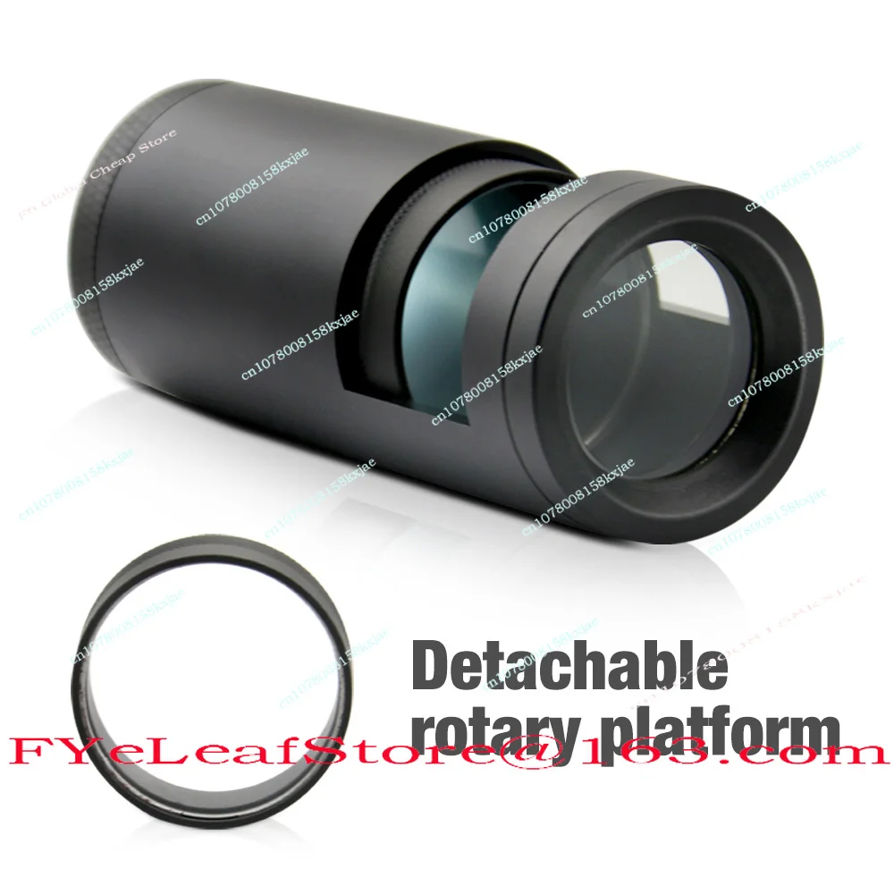 Gemstone Polarizer Built-in Long Life White Light Emitting Diode Cold Light 30mm Diameter