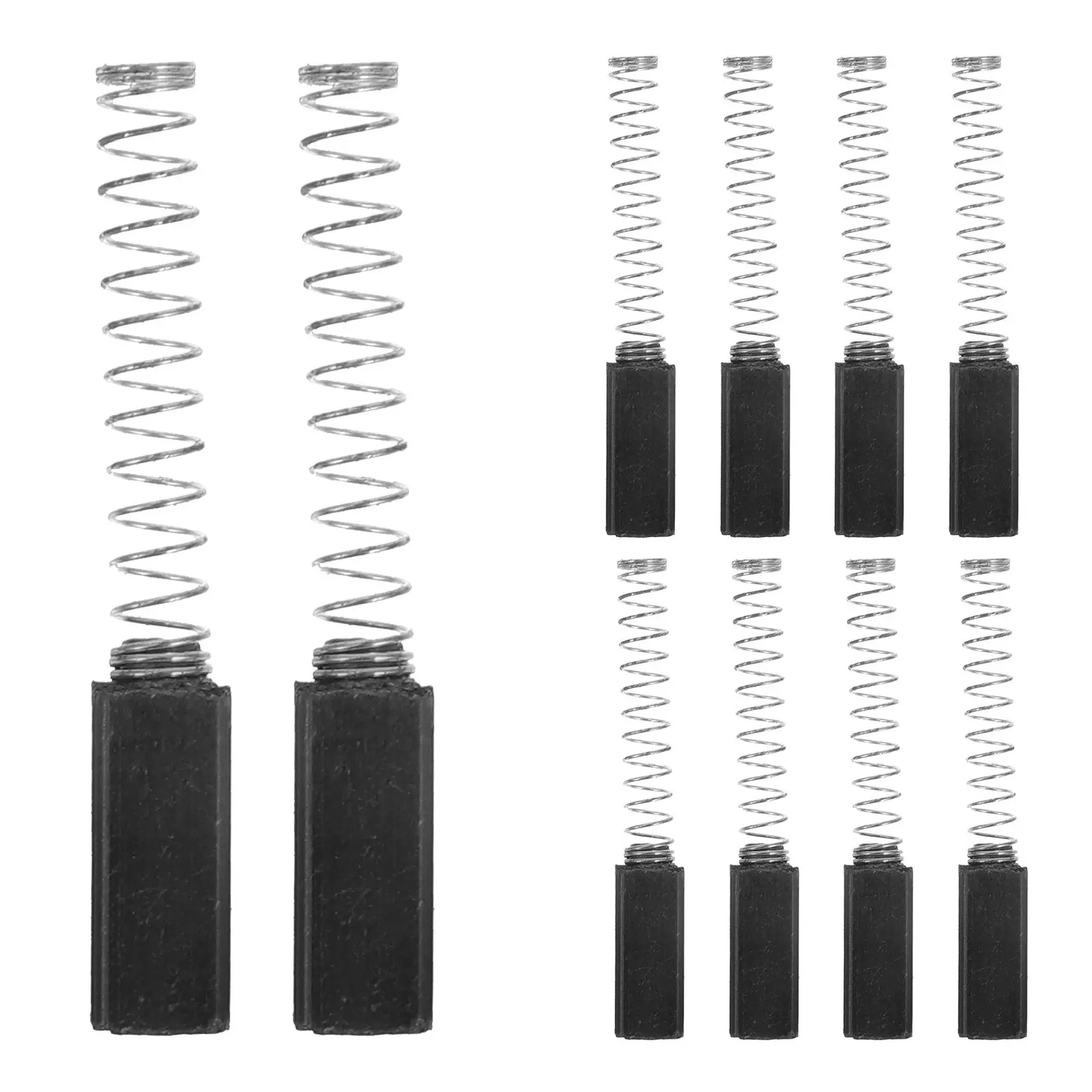 

10 Pcs Sewing Machine Carbon Motor Brush Brushes Kit Electric Maintenance for Replacement Black Block