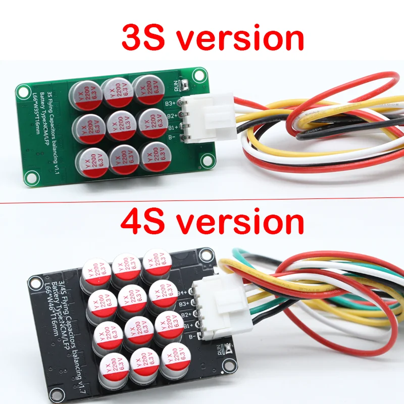 3S-21S Balance Li-ion Lifepo4 LTO Lithium Battery Active Equalizer Balancer Board Capacitor  Energy Tansfer BMS Balance Module