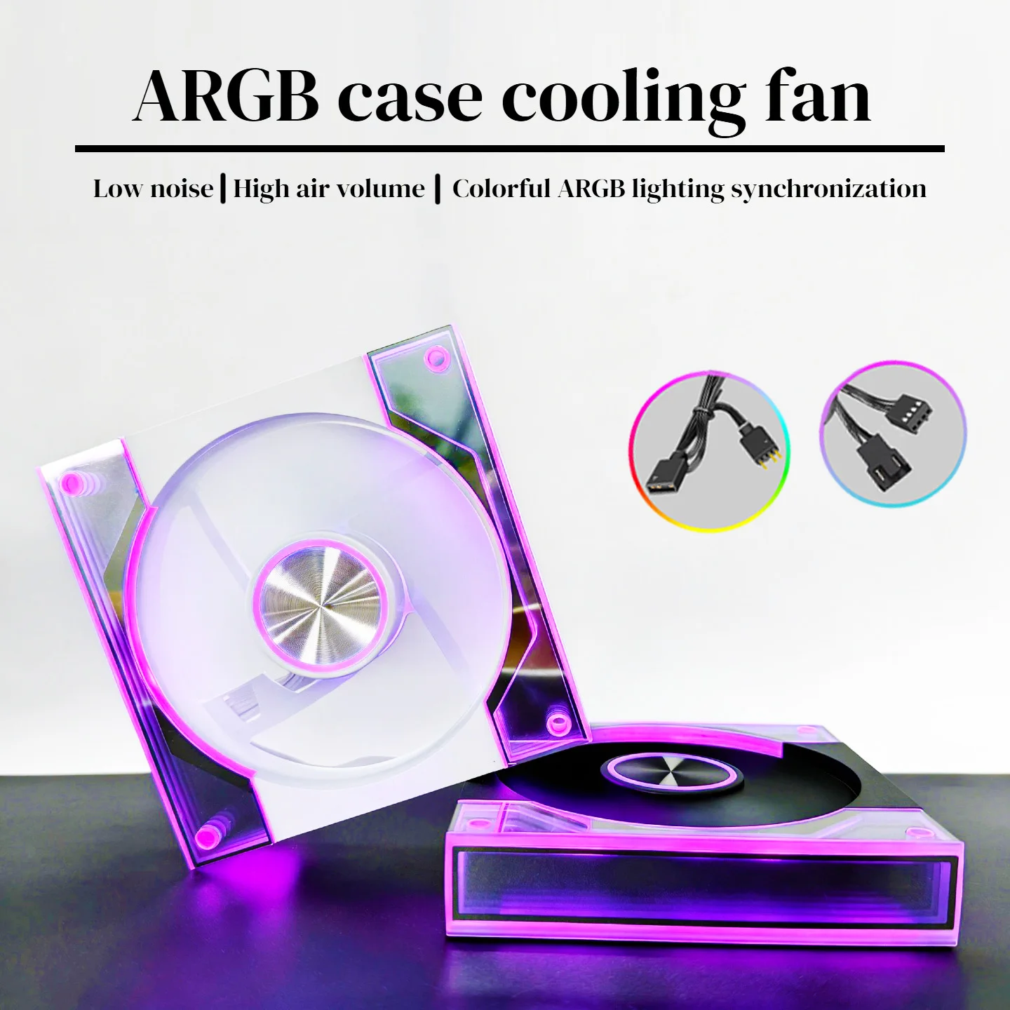 ventilador-de-resfriamento-para-computador-gamer-argb-de-120mm-com-grande-fluxo-de-ar-sincronizacao-de-iluminacao-argb-e-cores-vibrantes-lamina-frontal