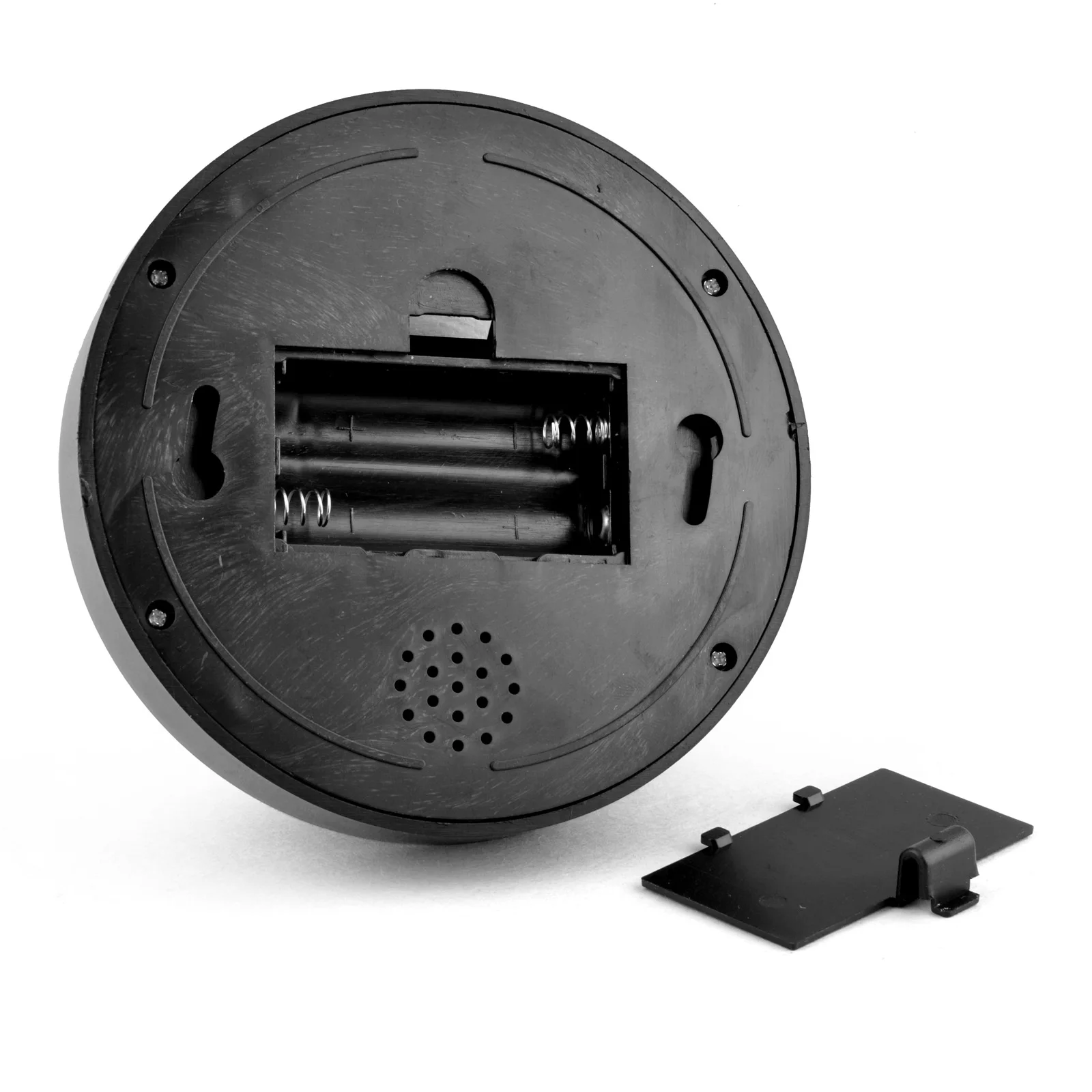 Telecamera finta con luce rossa a LED a batteria per interni ed esterni finta cupola fittizia telecamera CCTV telecamera di sicurezza per la sorveglianza domestica