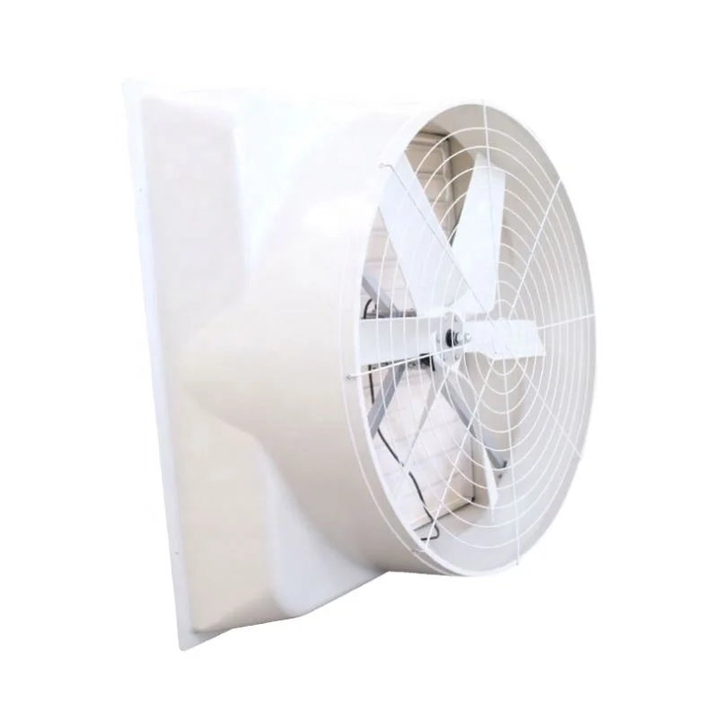 58 Inch Industrial Mining FRP Cone Exhaust Fan Electric Roof Mount Butterfly For Factory Workshops With OEM Support