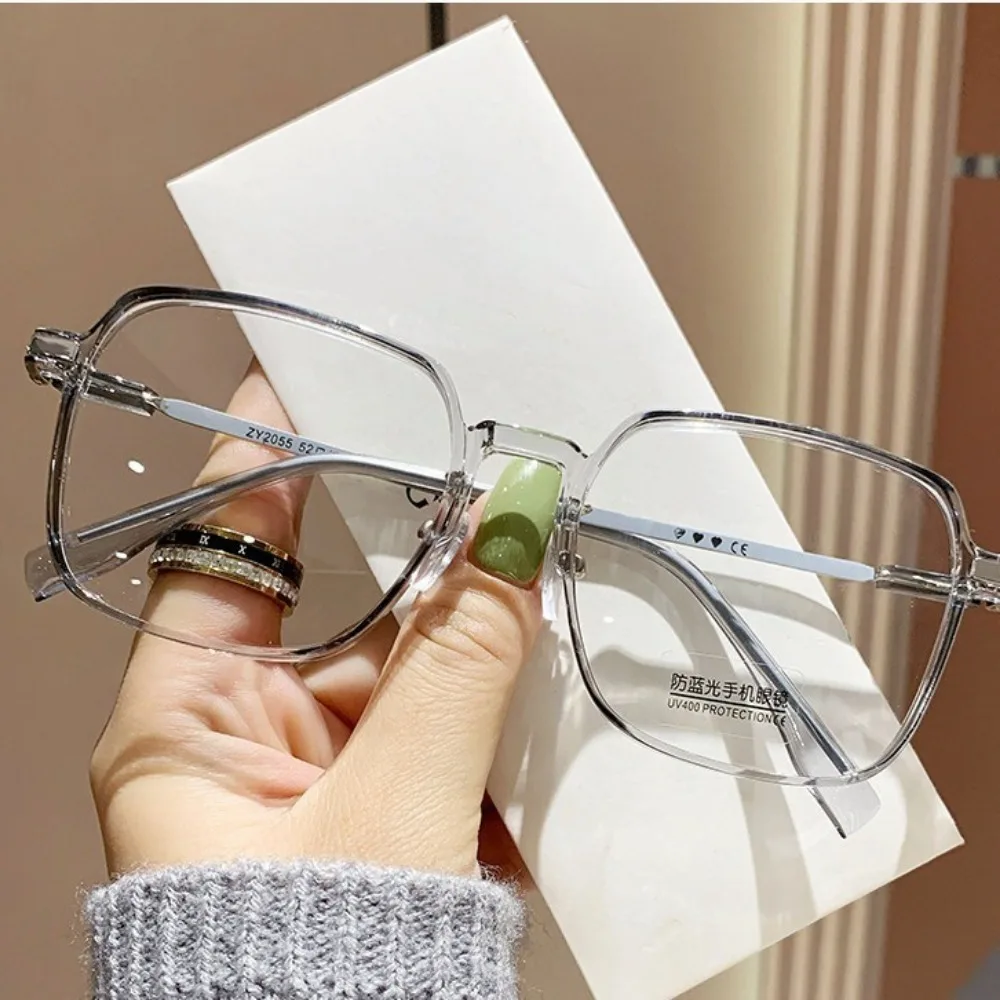 Anti-Blaulicht-blockierende Brille, transparente Anti-Strahlungs-Filterbrille für Damen – Detail 3