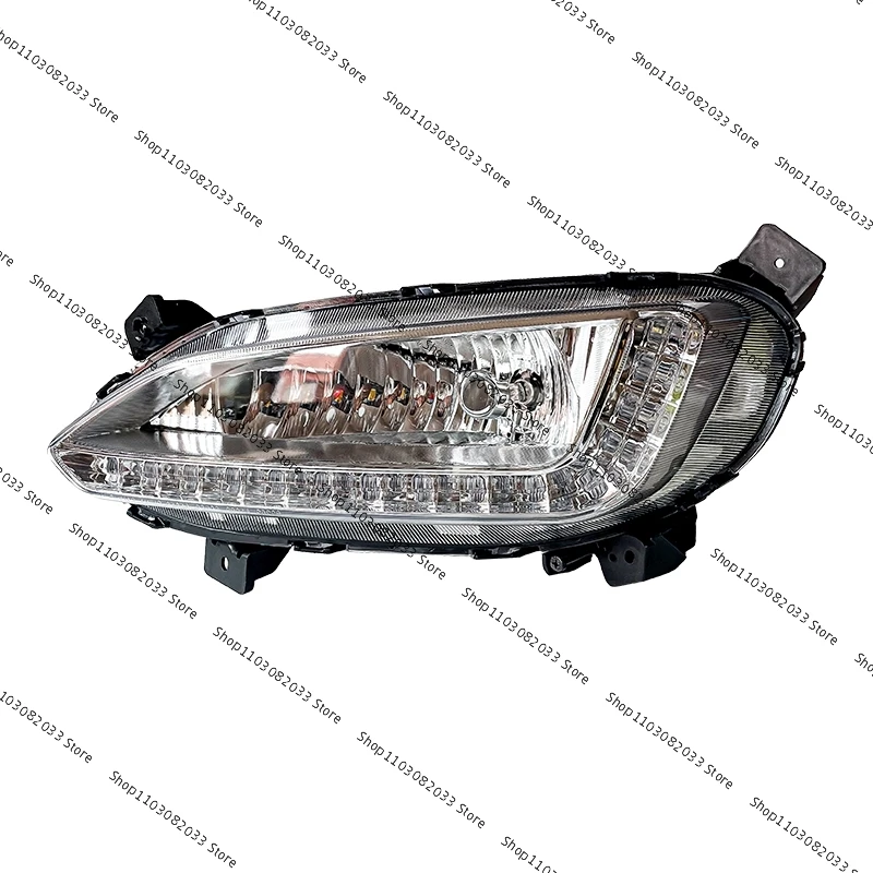 Luz de nevoeiro dianteiro para Hyundai Santa Fe, Maxcruz 2013, 2014, 2015, 2016, lâmpada de nevoeiro, DRL, farol diurno