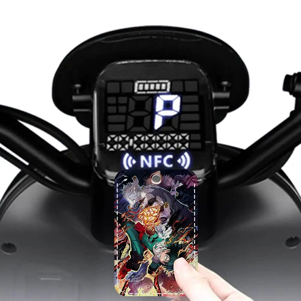 انمي ياباني الكرتون بطلي 1 قطعة حافظة بطاقات الوصول حافظة بطاقات جلدية المفاتيح حلقة رئيسية باب الوصول العلامات حافظة بطاقات الهوية المفاتيح