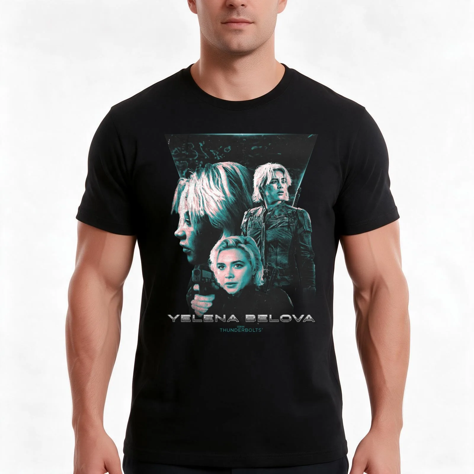 The White Widow* T-Shirt, Summer Casual Cotton Tee, Oversized Streetwear Tops, Vintage Graphic Print, Loose Fit Short Sleeve