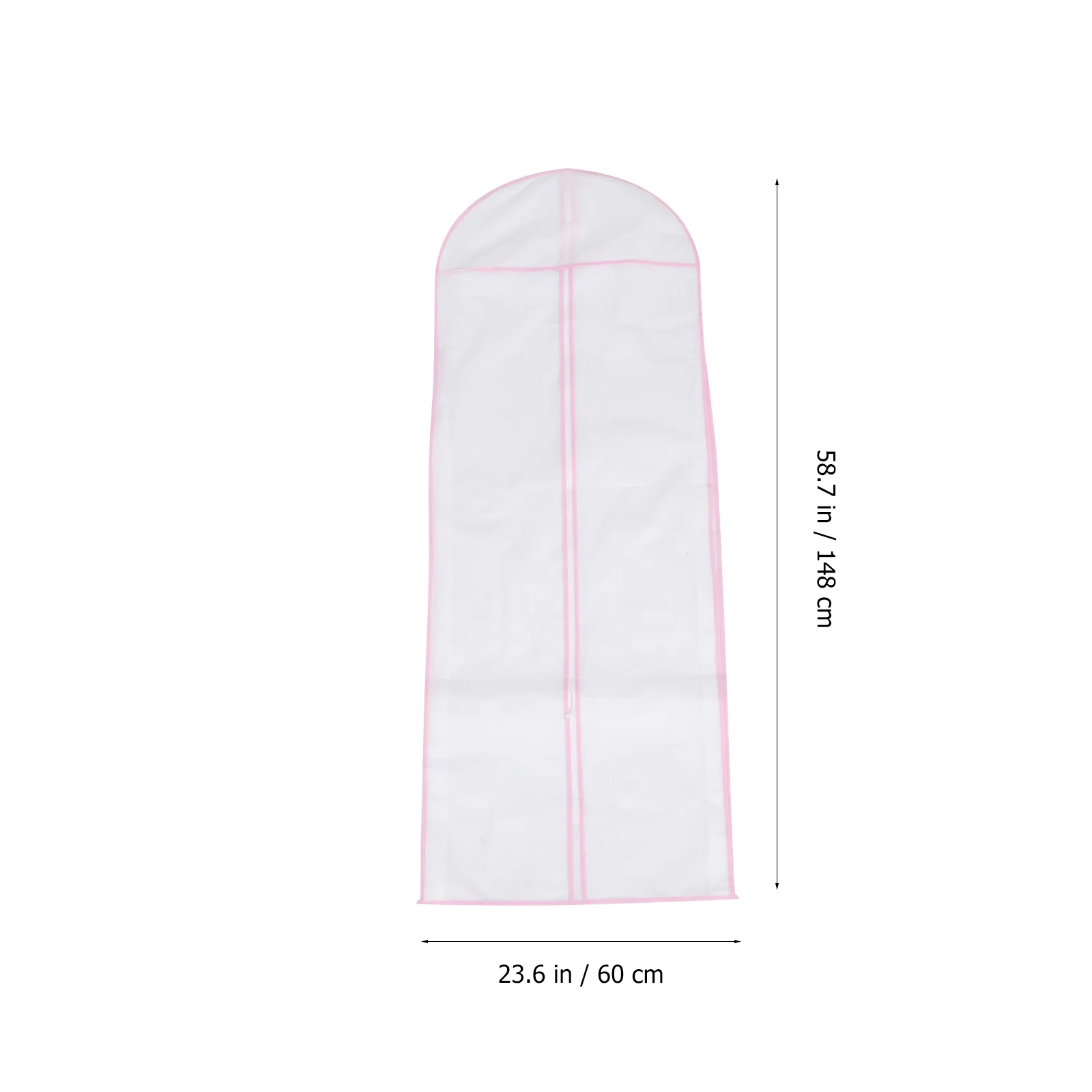 Para Prom Wedding Dress Dust Cover Bridal Gown Garment Storage Bag Bride