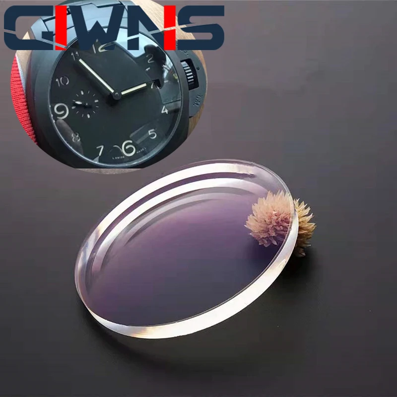 Watch Accessories Sapphire Convex Surface Cover Glass Lens For Panahai PAM111/441