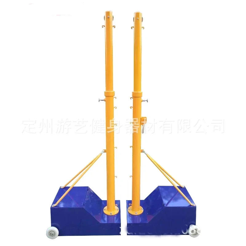 Newly Upgraded School Portable Badminton Net Pole Multifunctional Volleyball Badminton Post