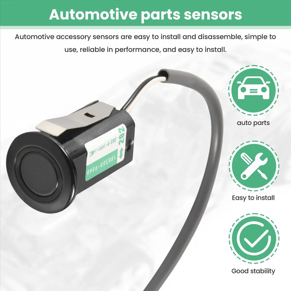 

#75Z Automotive Parts & Accessories,for Toyota Camry 30 40 Lexus RX300 RX330 RX350 PDC Parking Sensor (black)