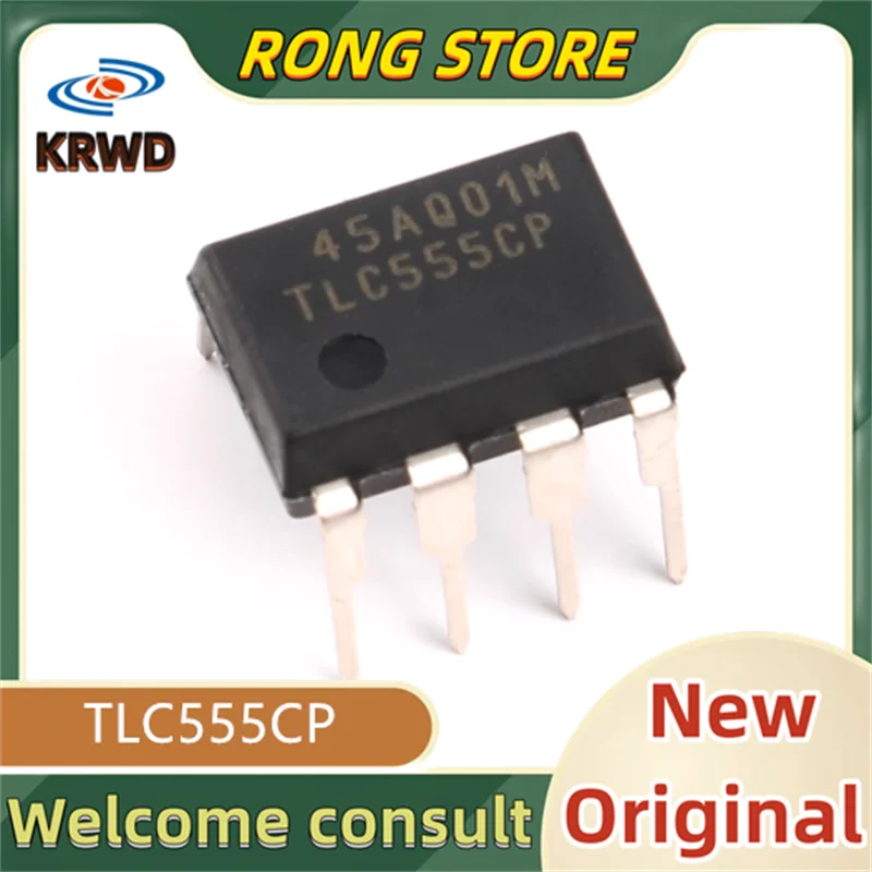 10PCS TLC555CP New and original TLC555C TLC555 555CP DIP-8