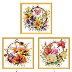 Diy bead embroidery kits beadwork circuits crafts pearl embroidery embroidery beads diy printed cotton canvas Stitch flower