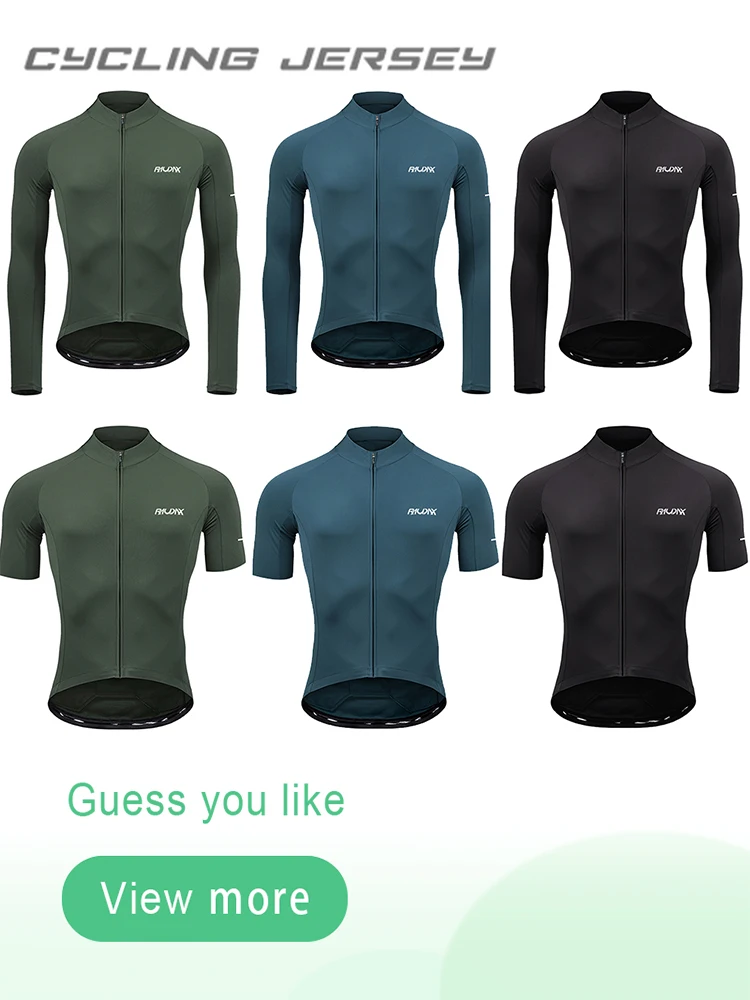 Jesienny cienka, długa rękaw kolarski koszulka Jersey jakości Spandex kolarskie koszulki wyścigowe odzież rowerowa Maillot Summer MTB odzież rowerowa — 2
