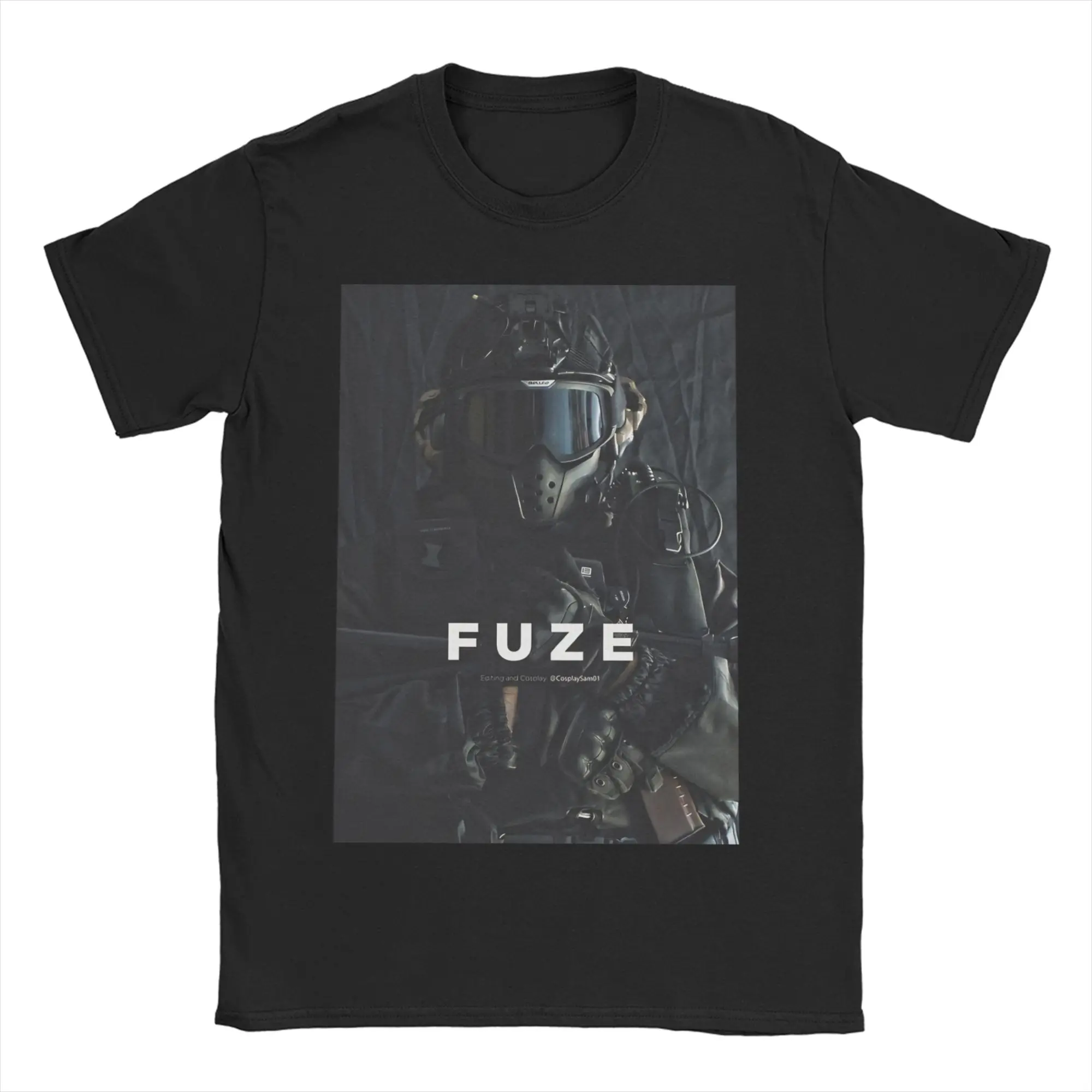 Camisetas Fuze Game para hombre y mujer, ropa de algodón, camiseta divertida de manga corta con cuello redondo, camisetas 6XL