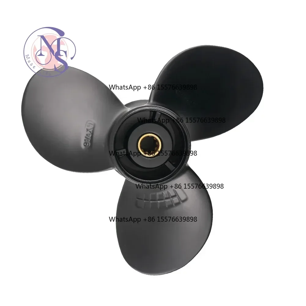 ZOCI-FOR-3 Blade Propeller 9-1/4x9 10 Spline For DT DF 9.9 15 20HP Auto Replacement Parts
