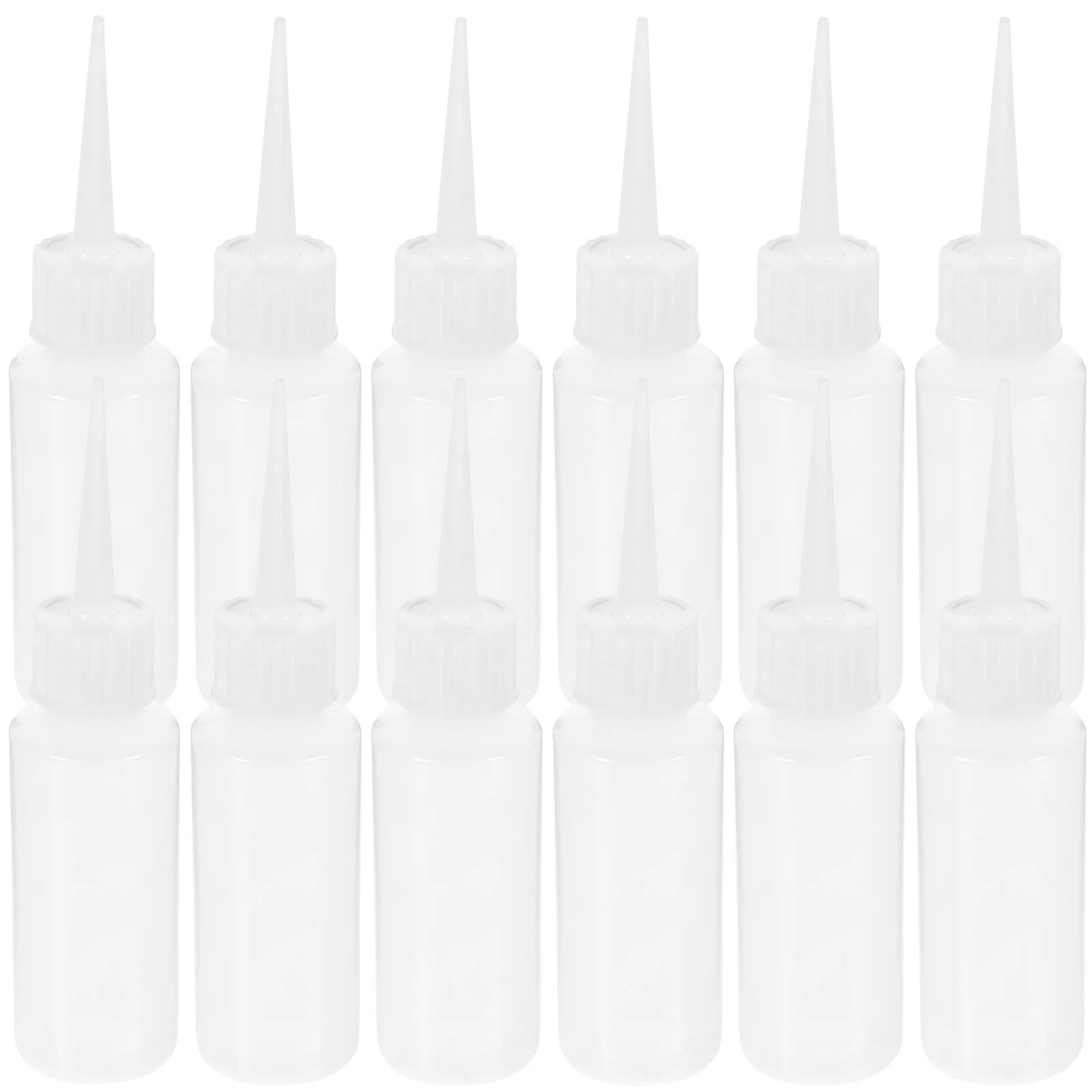 

20Pcs 50ml Plastic Squeeze Bottles Dispenser For Liquid Glue Construction (White) Liquid Dispense Bottle