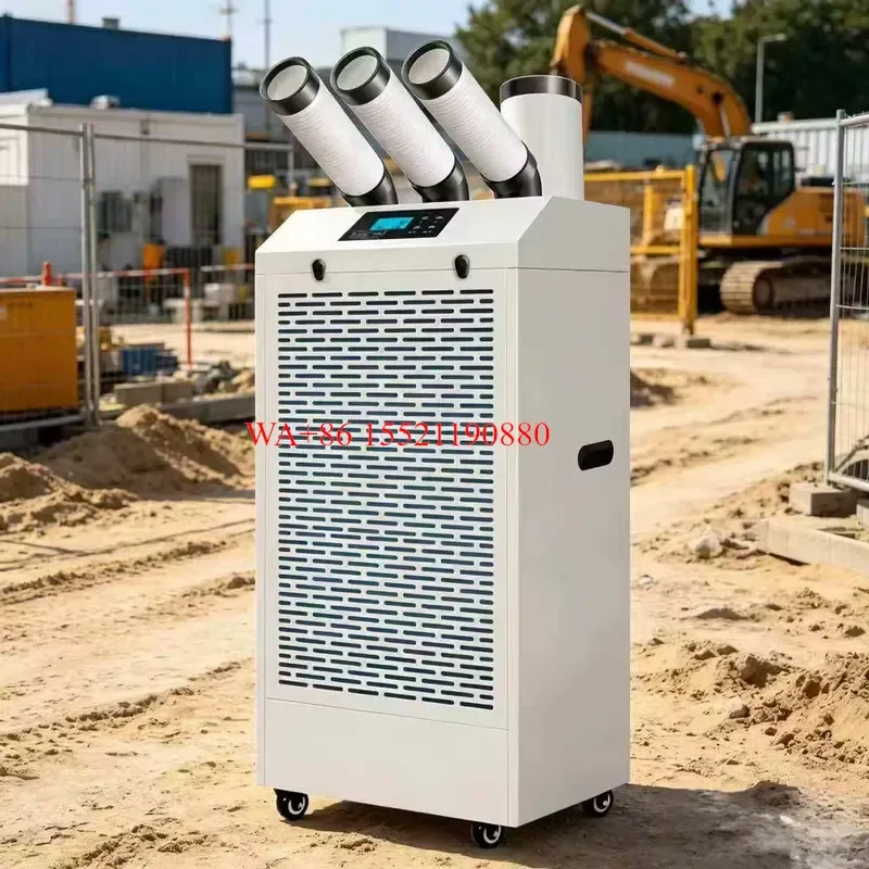 WMWMNU 8500 BTU Mobile Commercial Portable Air Conditioner DC AC Motor Explosion proof Solar Powered Eco Friendly Cooling