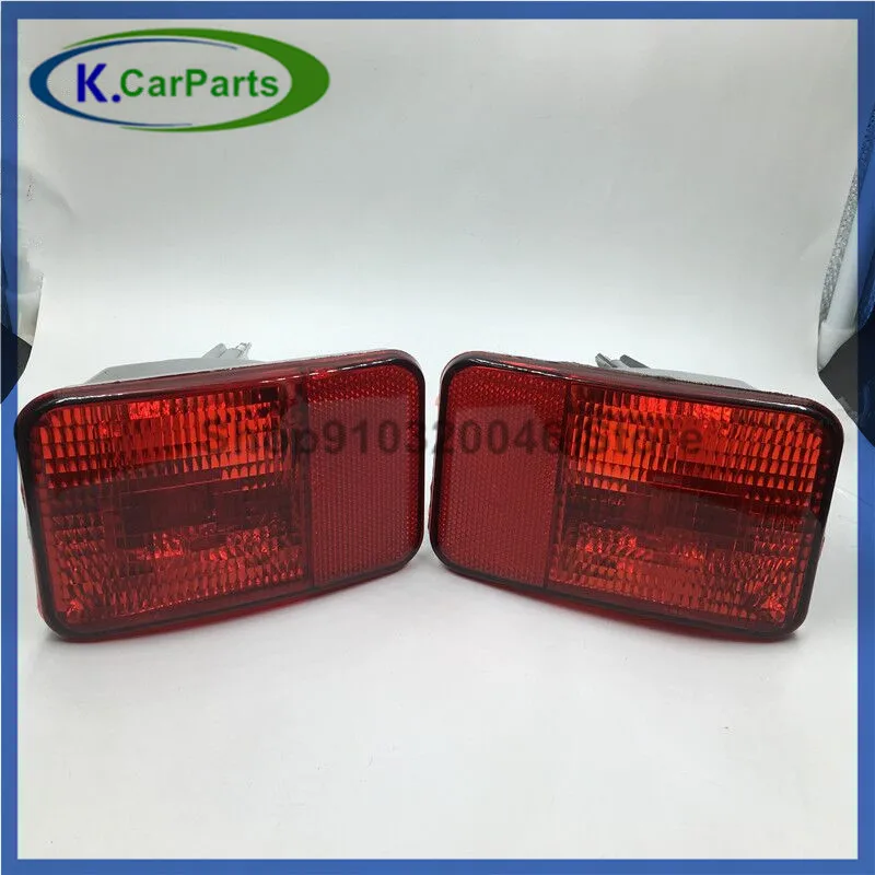 

1X NEW Pair Left Right Tail Rear Bumper Fog Lamp Light Fit For Jeep Wrangler 07-16