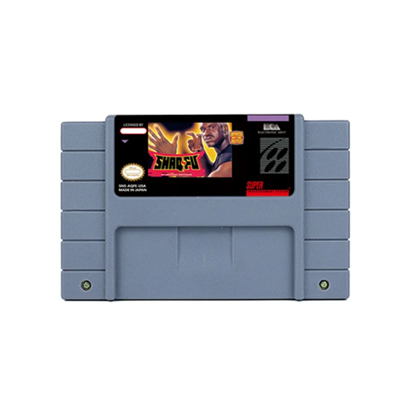 

Экшн-игра Shaq-Fu для SNES 16 бит Ретро тележка подарок для детей