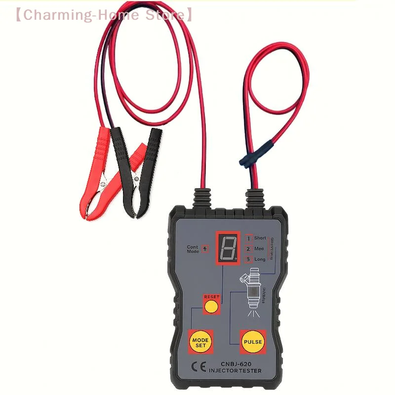 

【M】Fuel System Scan Tool Automotive Cleaning Tool Kit Injector Flush Cleaner Car Fuel Injector Tester Portable 4 Pulse Mode